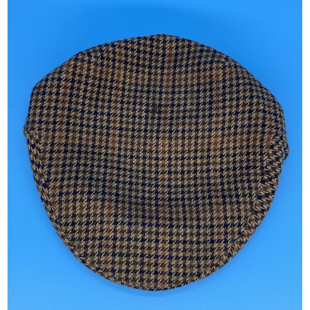 Vintage Bailey of Hollywood Poet Flat Cap Hat Size Large Newsboy Wool Blend